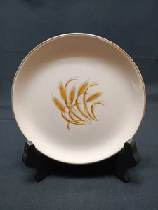 Set Of 5 Homer Laughlin Golden Wheat 6in Plates - Picture 1 of 4