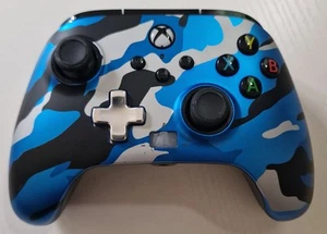 PowerA Enhanced Wired Controller for Xbox - Metallic Blue Camo, Gamepad, Wired - Picture 1 of 6