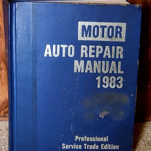 Vintage 1977-1983 MOTOR Auto Repair Manual Genuine Repair Guide - Picture 1 of 12