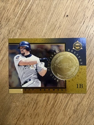 Jeff Bagwell 1998 Pinnacle Mint Gold Card #1 Houston Astros RARE - Image 1 of 2