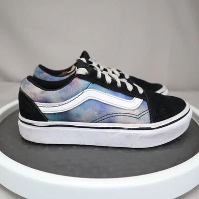 VANS Old Skool Niños Jóvenes Talla 12.5 Zapatos Azul Galaxy Tenis Cómodos Cush Foto 1 de 4