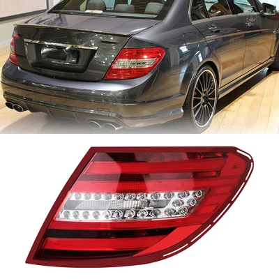 Right For Mercedes-Benz W204 C250 C300 C350 2011-2014 Tail Light Rear Brake Lamp - Изображение 1 из 4