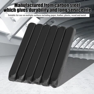 36PCS 5mm Steel Letter & Number Punch Set Alphabet Stamp Die Wooden Box Case Cel - Picture 1 of 10