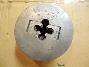 GTD 7/16-14 DIE Little Giant 2-3/4" round USA 🇺🇸 Nice! - Bild 1 von 3