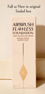 Charlotte Tilbury Airbrush Flawless Foundation Color (2,Cool) Full Sz New Box - Picture 1 of 3