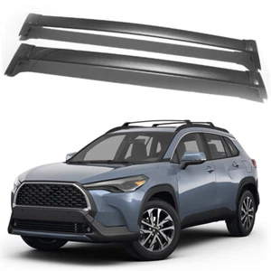 2PCS Cross Bar Fits For Toyota Corolla Cross 2022-2025 Roof Rail Luggage Bars - Bild 1 von 12