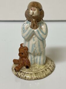 Royal Doulton Bedtime Bunnykins Porcelain Figurine-1986, Mint Condition!