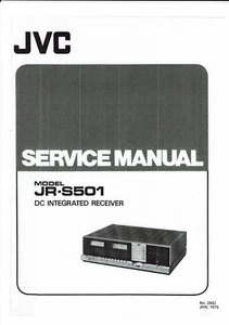 JVC Service Manual für JR-S 501 Copy - Picture 1 of 1