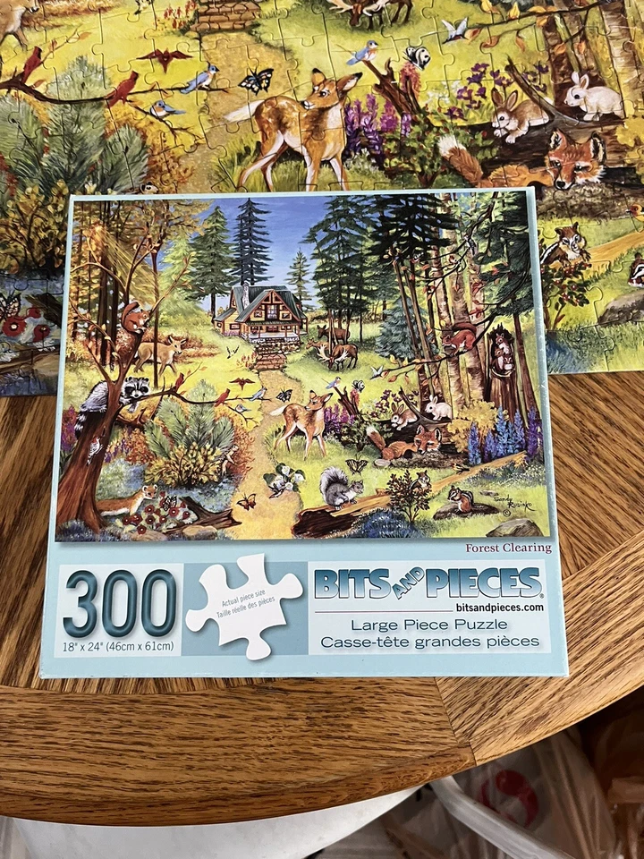 BITS AND PIECES 300 PIEZAS ROMPECABEZAS Limpieza de Bosques Foto 1 de 4
