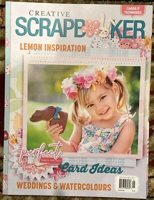 CREATIVE SCRAPBOOKER Spring 2024 Issue LEMON INSPIRATION Perfect Card Ideas - Image 1 of 2