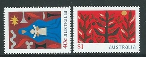 AUSTRALIA 1999 CHRISTMAS SET OF 2 UNMOUNTED MINT, MNH - Picture 1 of 1