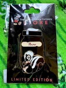 D23 Expo 2024 DEC TWDC Disney Pin Color Shades Flower Skunk Black Paint Bambi - Picture 1 of 1