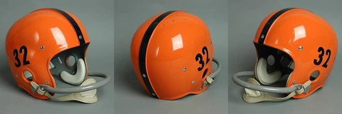 ILLINOIS FIGHTING ILLINI 1957 Vintage Riddell RK Suspension Football Helmet Cover