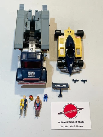 1987 Goliath Complete w/ Unbroken Spoiler Vintage M.A.S.K Kenner Vehicle Cover