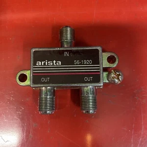 Arista Sdoppiatore Segnale TV Cavo/Trasmissione 2 Vie - Foto 1 di 4