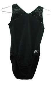 Leotardo GK AXS nailon negro + piedras - Imagen 1 de 1