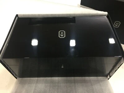 Harry Winston Diamante Giro Madera Reloj Caja con Dos Bandejas Nuevo Foto 1 de 4
