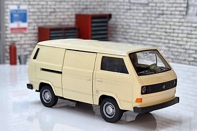 VW T3 Transporter Van - Modelo de furgoneta a escala 1:43 crema Foto 1 de 4