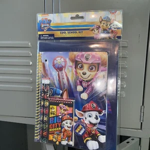 Kit escolar fresco Paw Patrol con carpeta, portátil, bloc de notas, afilador, lápices - Imagen 1 de 15