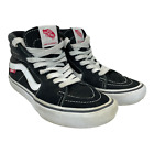 Vans Sk8-Hi Black & White Youth Size 5 Pro Classic Kids Skate Athletic Shoes