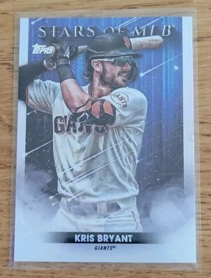 2022 Topps Series 1 - KRIS BRYANT Stars of MLB #SMLB-27  - Image 1 of 2