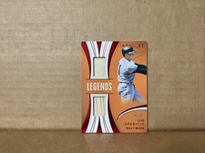 2020 Immaculate Collection Legends Dual Materials #6 Luis Aparicio Bat Relic /49