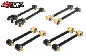 RockJock Johnny Joint Adjustable Control Arm Set For 1997-2006 Wrangler TJ/LJ - Picture 1 of 2