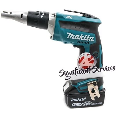 Makita XSF03Z LXT Brushless Drywall Screwdriver Push Drive Gun 5.0 Ah Battery - Image 1 of 4