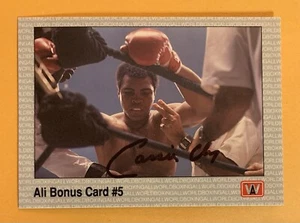1991 AW Sports Premier Edition Muhammad Ali "Cassius Clay" SIGNIERTE AUTO-Karte Echtheitszertifikat - Bild 1 von 5