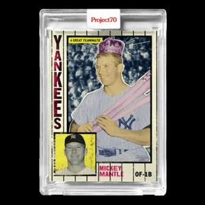 2021 Project 70 #284 1984 Mickey Mantle by New York Nico (PR=1,684) Yankees - Picture 1 of 2
