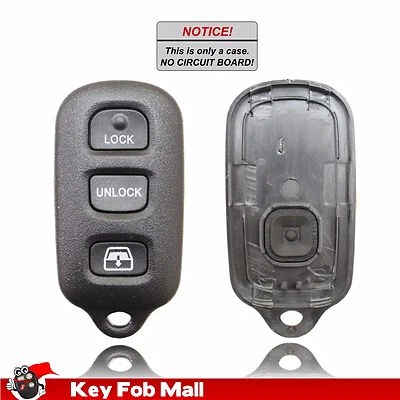 NEW Keyless Entry Remote Key Fob CASE ONLY REPAIR KIT For a 2008 Toyota 4Runner - Image 1 of 4