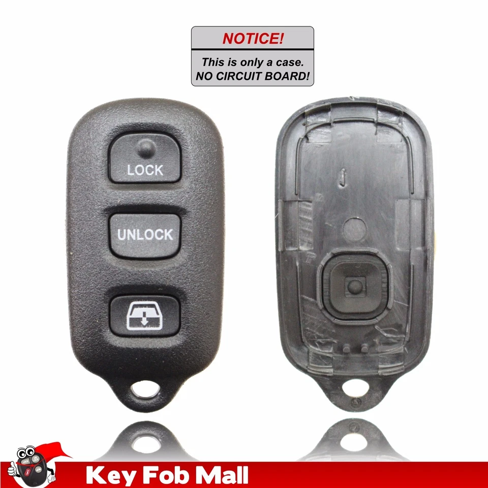 NEW Keyless Entry Key Fob Remote CASE ONLY REPAIR KIT For a 2007 Toyota Sequoia - Image 1 of 4