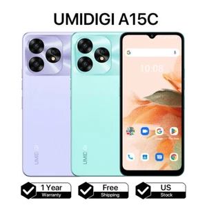 Smartphone UMIDIGI A15C 8GB+128GB Octa Core Android 13 NFC Doble SIM Desbloqueado - Imagen 1 de 14