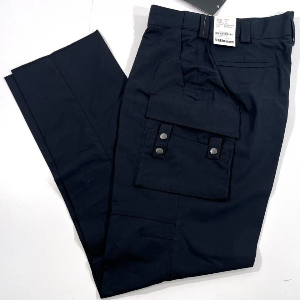 MENS 46x38 BLAUER 8829 TACTICAL TENX EMT PANTS DARK NAVY 46x38 UNHEMMED