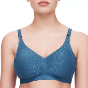 Soutien-gorge 90C (75C eu) Sans armature CHANTELLE C Magnifique Bleu - Foto 1 di 4