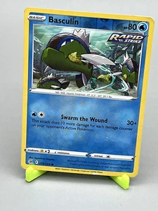 Pokemon Juego de Cartas Coleccionables Fusion Strike Basculin 070/264 MP Estado - Imagen 1 de 2