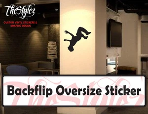 Backflip Custom Vinyl Sticker - Picture 1 of 4