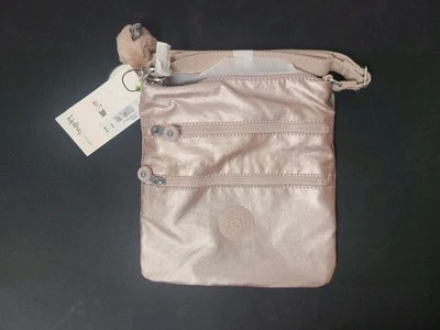 Bolso Bandolera Kipling Keiko Y Mono Dije Cuarzo Metálico AC8103 3IT 8x9x1.25 Foto 1 de 4