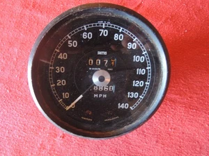 JAGUAR Used Original SMITHS 140 MPH SPEEDOMETER SN6326/49  1080 to Restore - Picture 1 of 16