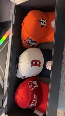 Sombrero firmado Nolan Ryan Pro Serie 2 Houston Astros Foto 1 de 4