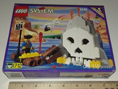 LEGO System Piratas #6248 Volcano Island 1996 juego retirado sellado de fábrica Foto 1 de 4