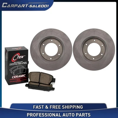 前盘转子制动垫套件适用于 1979 1980 1981 1982 年 1983 年丰田皮卡 2.2L — 第 1/4 张图片