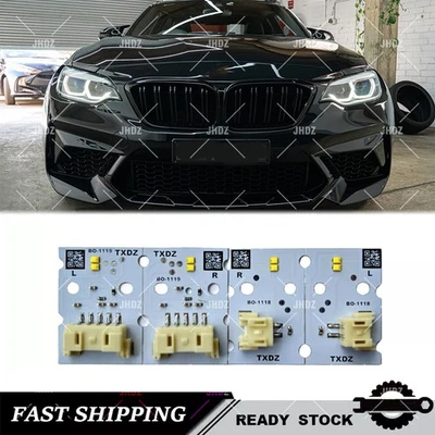 Placa LED DRL blanca 4 piezas para BMW F22 F23 LCI 230i M240i 230iX M240iX 2018-2021 Foto 1 de 2