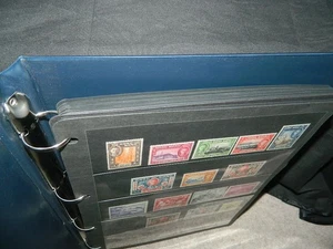 BR. COMMONWEALTH MINT STAMPS COLLECTION ON PAGES IN ALBUM - Picture 1 of 24