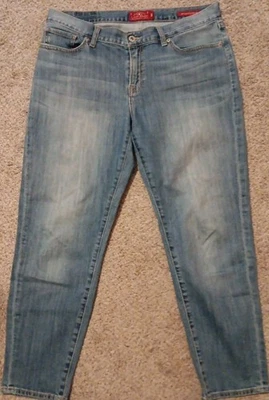 Lucky Brand Jeans Sienna Cigarette Womens 10 30  Slim Fit Stretch Denim Medium - Image 1 of 4