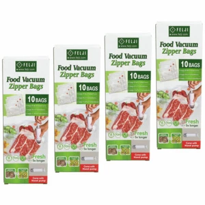 40er Pack Lebensmittel Vakuum Versiegelung Beutel mit Handpumpe BPA-frei passt Foodsaver Sous Vide - Bild 1 von 6
