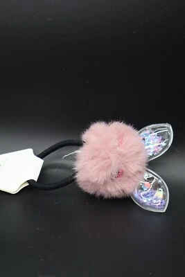 2 PIEZAS Bandas elásticas de goma para el cabello con soporte de cola de caballo para bebés Corbatas de cuerda para la cabeza Foto 1 de 2