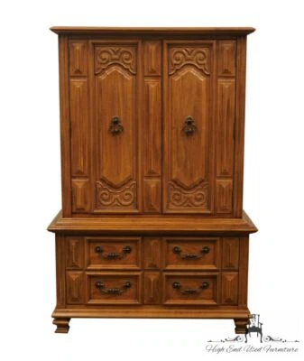 1960s THOMASVILLE FURNITURE Camino Real Collection Spanish Mediterranean 44" ... - Image 1 of 4