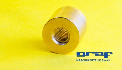 Trapezgewindemuttern eingängig DIN 103 Trapezmutter Rotguss Rg7 - Bild 1 von 2