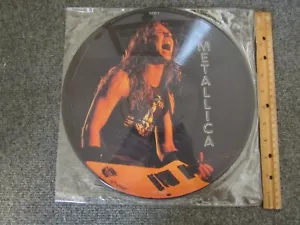 Metallica ~ Picture Disc ~ 1987 Vinyl Record ~ Chris Tetley Interview CT1008 - Imagen 1 de 3